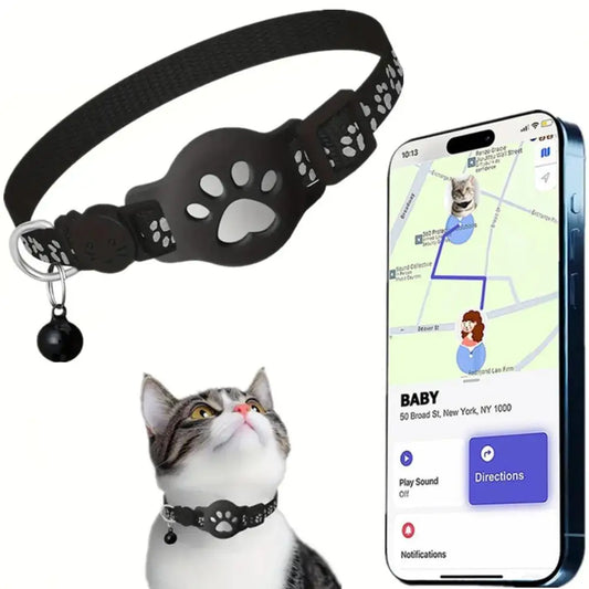 Close-up of waterproof GPS pet tracker build quality