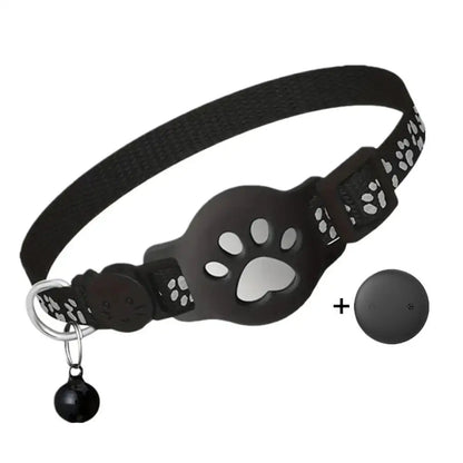 Close-up of waterproof GPS pet tracker build quality